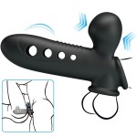 PRETTY LOVE - MANICOTTO PER PENE CRANE CON AIRBAG NERO